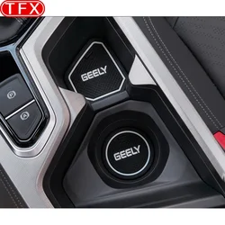 For Geely All-new Emgrand II 2023 2024 Car Non-Slip Mat Door Groove Pad Rubber Gate Slot Cup Cushion Decoration Auto Accessories