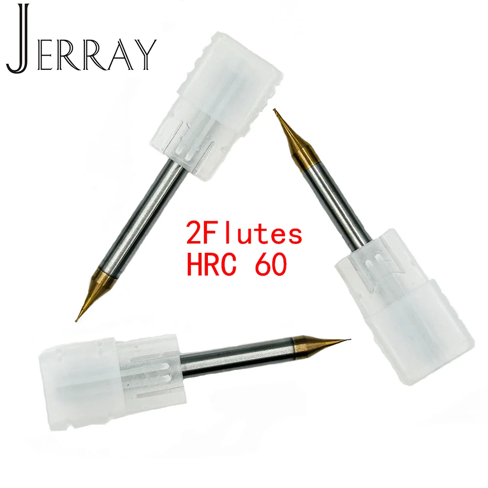 Imagem -04 - Carboneto de Tungstênio Fresa Pequeno Diâmetro Cortador Máquina-ferramenta Cnc Shanron Flautas Hrc60 0.2 Mm0.9 mm mm