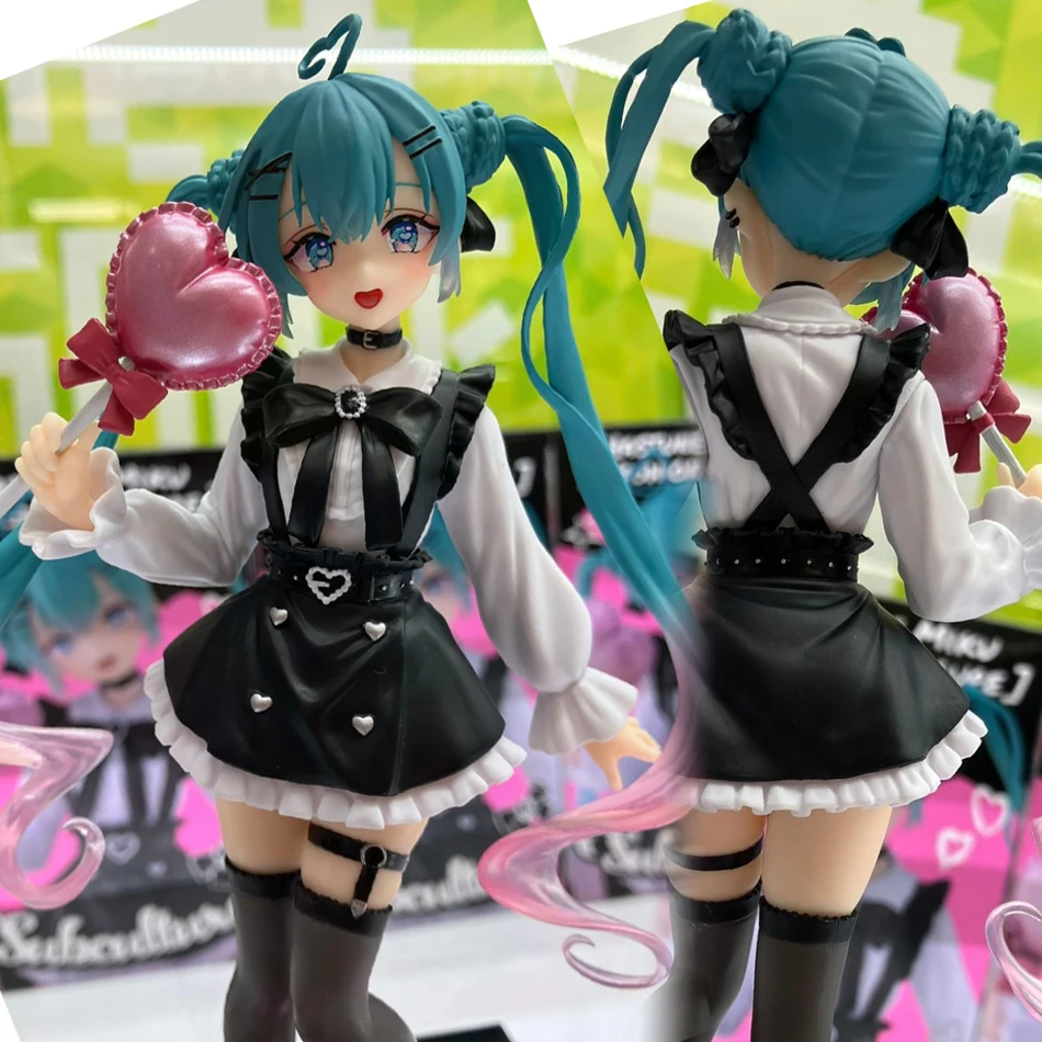 Figura de Ação Sexy Hatsune Miku em Estoque, Série de Sobremesas, Modelo Colecionável, Brinquedos de Decoração Colecionáveis, Presente de Aniversário