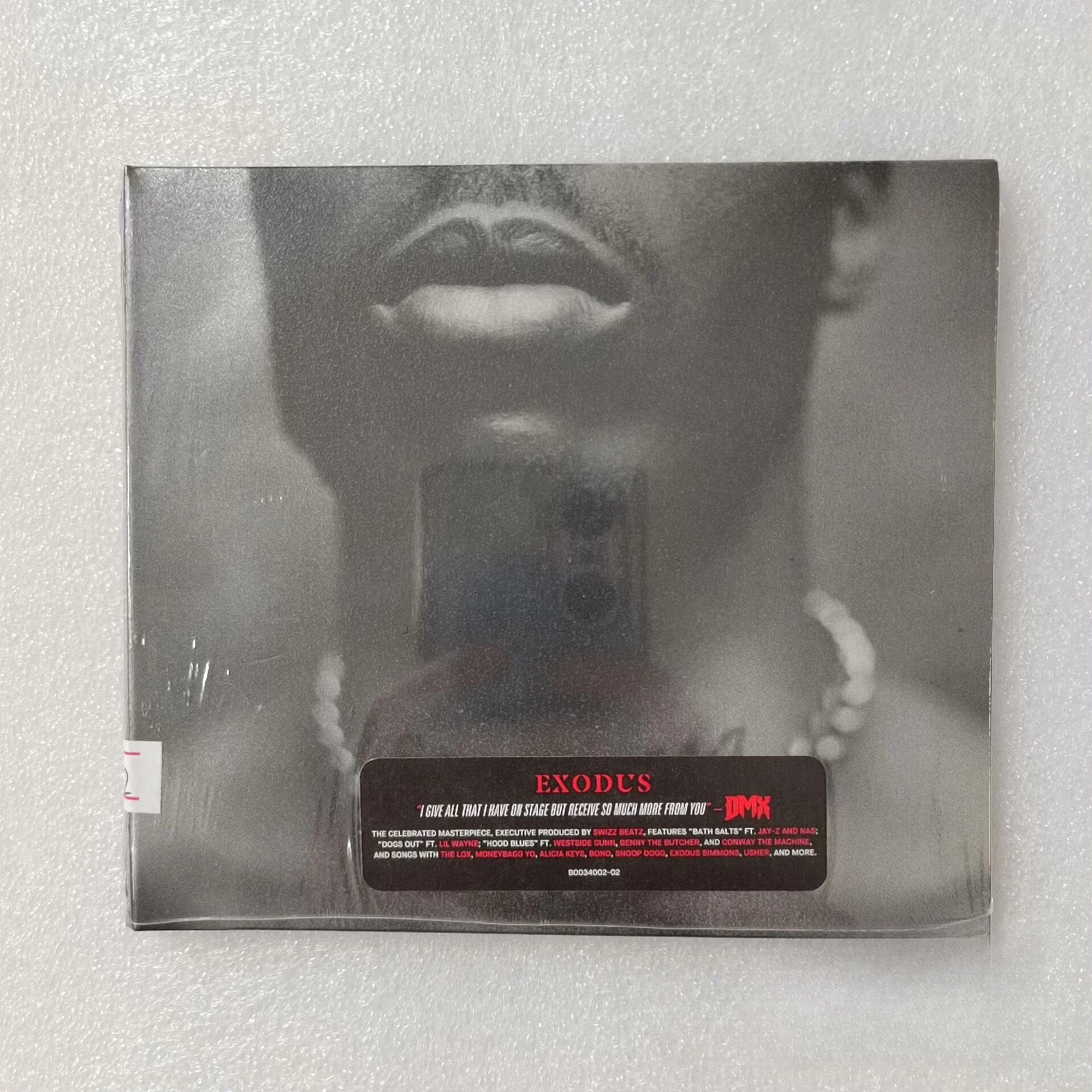

DMX EXODUS Pop Music CD Album Walkman Car Record Gift Box Party Music Collectible Car Stereo Gift For Music Lovers