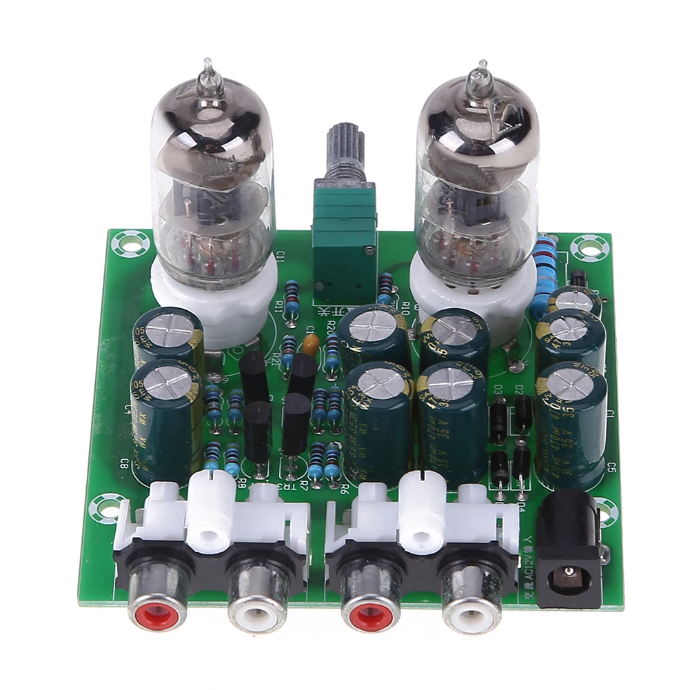 Electronic Tube Preamplifier Boards DIY Kits Preamp Amplifier Module Bile Amp Effect Tool Parts Accessories