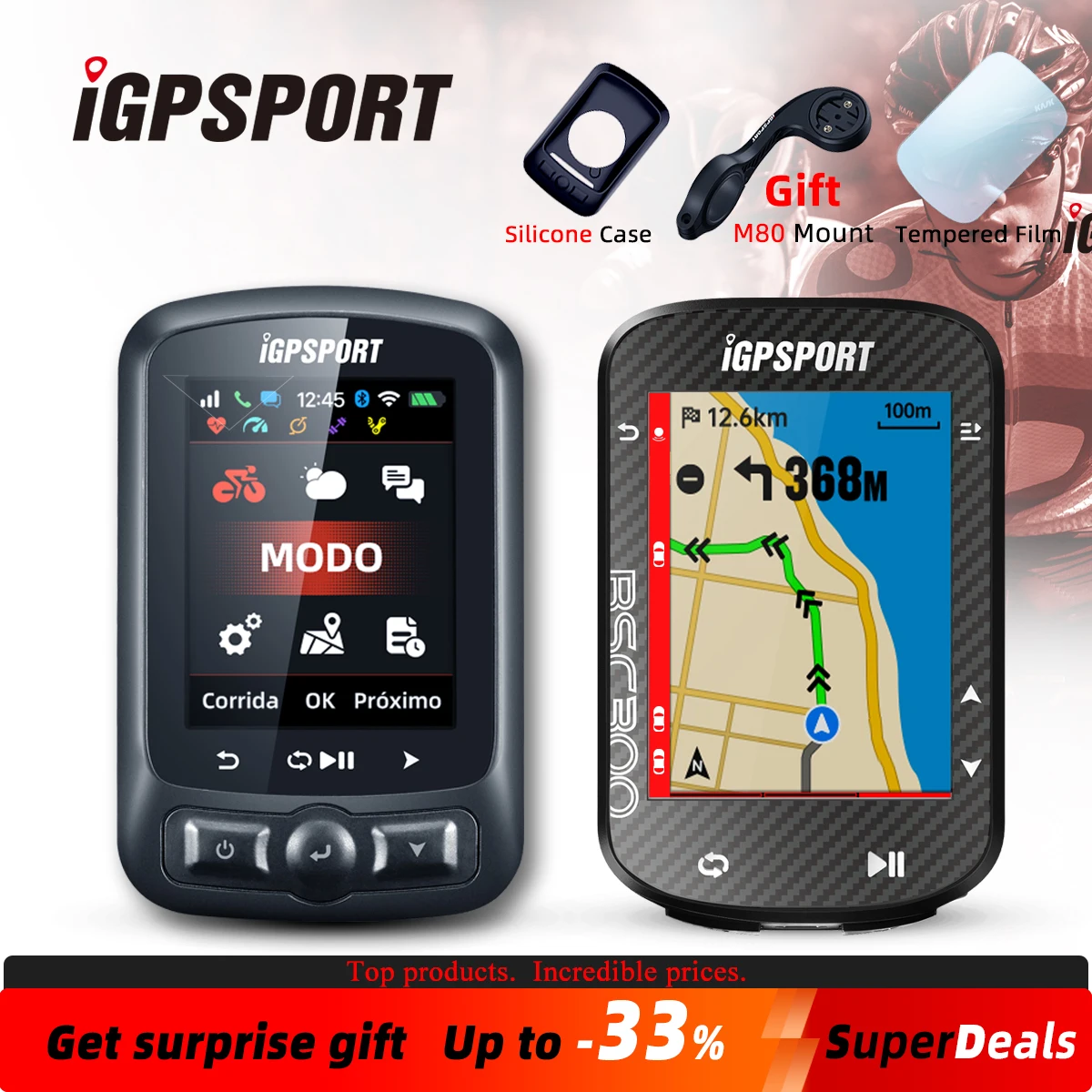 

iGPSPORT iGS620 iGS520 BSC300 GPS Cycling Computer Navigation Speedometer Odometer Bike Accessories