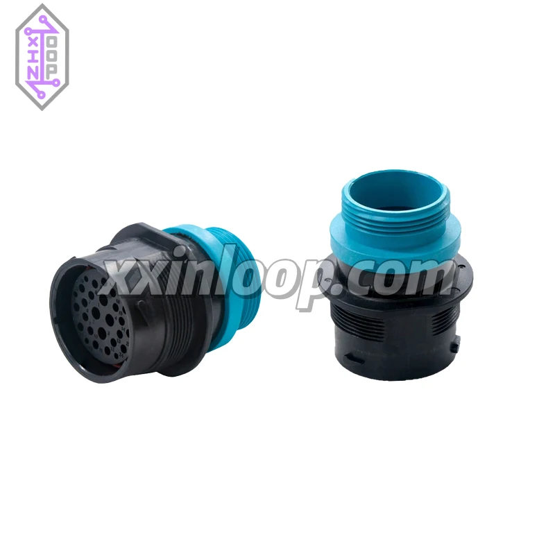 

HDP24-24-29PE-L015 29-Position Sealed Wire-to-Wire Automotive Plug Housing 29-Way PA66 GF Black Connector Shell for 12 /24 /48V