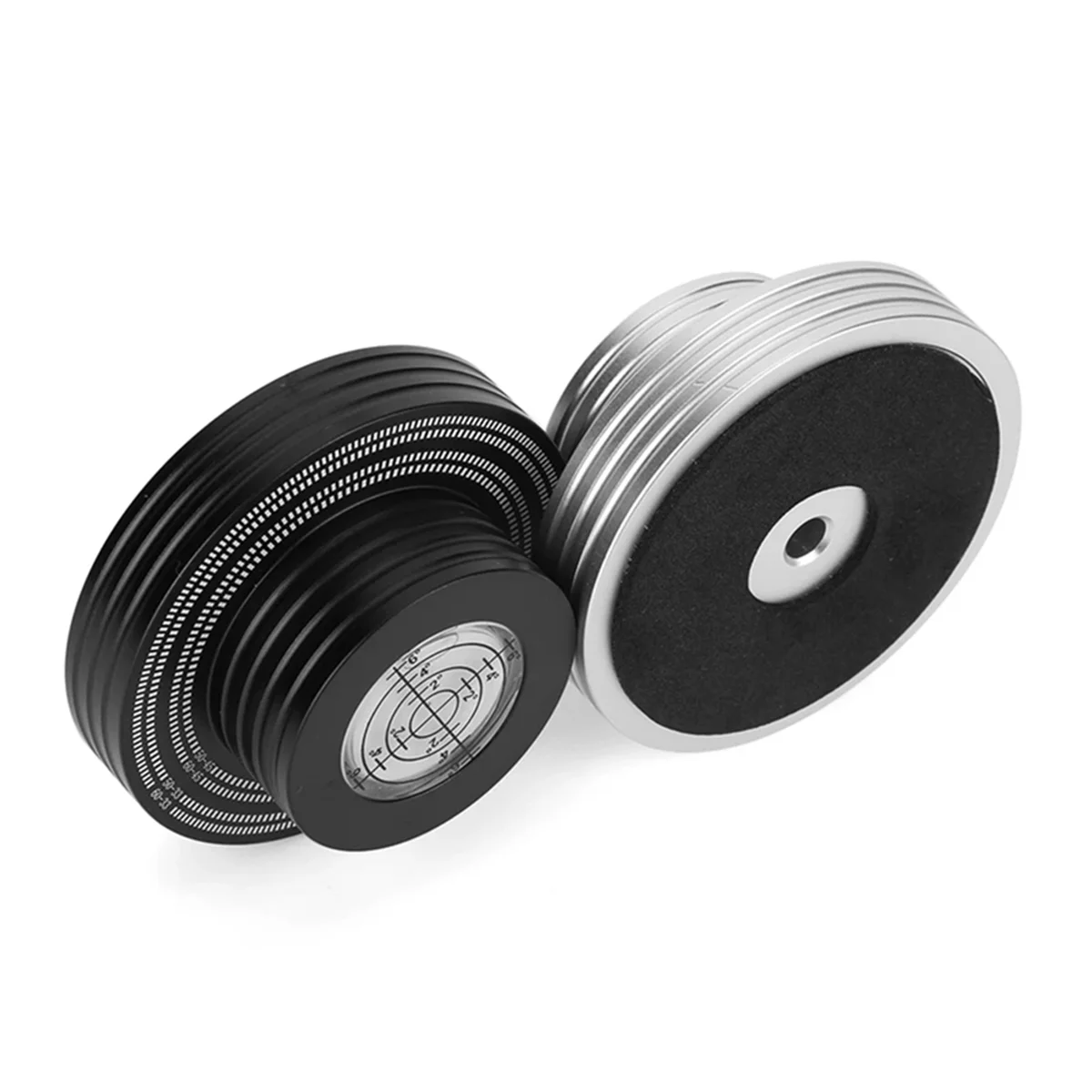 Peso record LP Vinile Morsetto per dischi Livello Giradischi Stabilizzatore Vibrazione Accessori per giocatori Argento