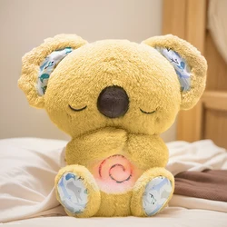 Cute Koala Baby Sound Machine con luci musicali movimento di respirazione ritmica Sleeping Music Toy giocattolo musicale per neonati per neonati