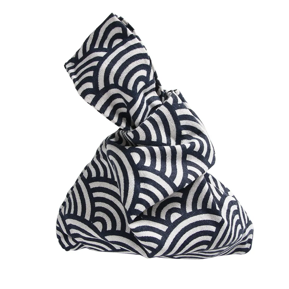 

Fashion Japanese Style Cotton Wrist Bags Key Bags Coin Purse Hand Bag