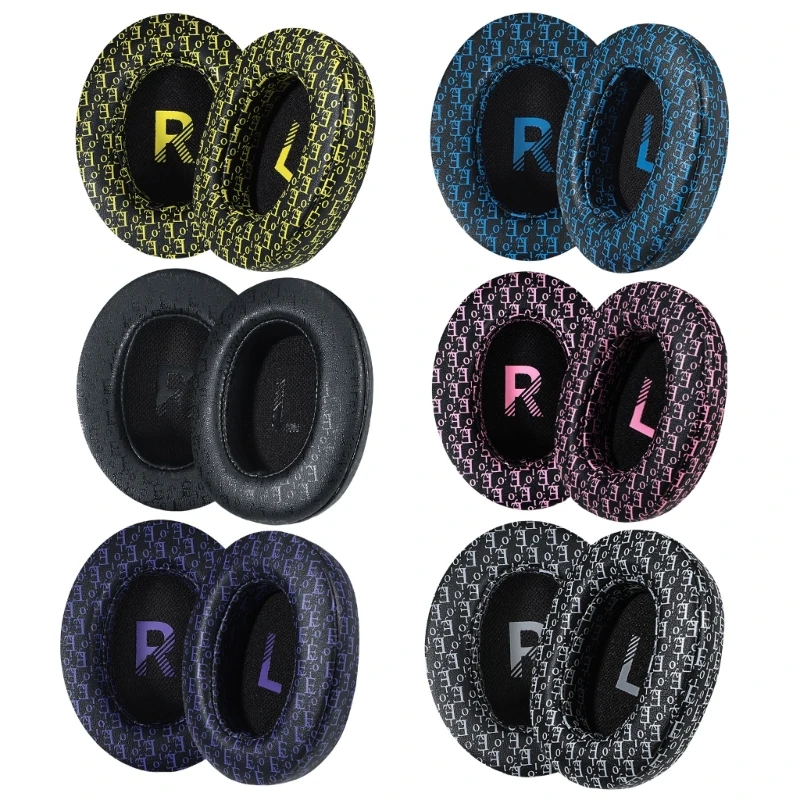 Almohadillas suaves para auriculares inalámbricos Skullcandy Crusher 3,0, almohadillas fáciles de reemplazar, reemplazo de cojines para las orejas