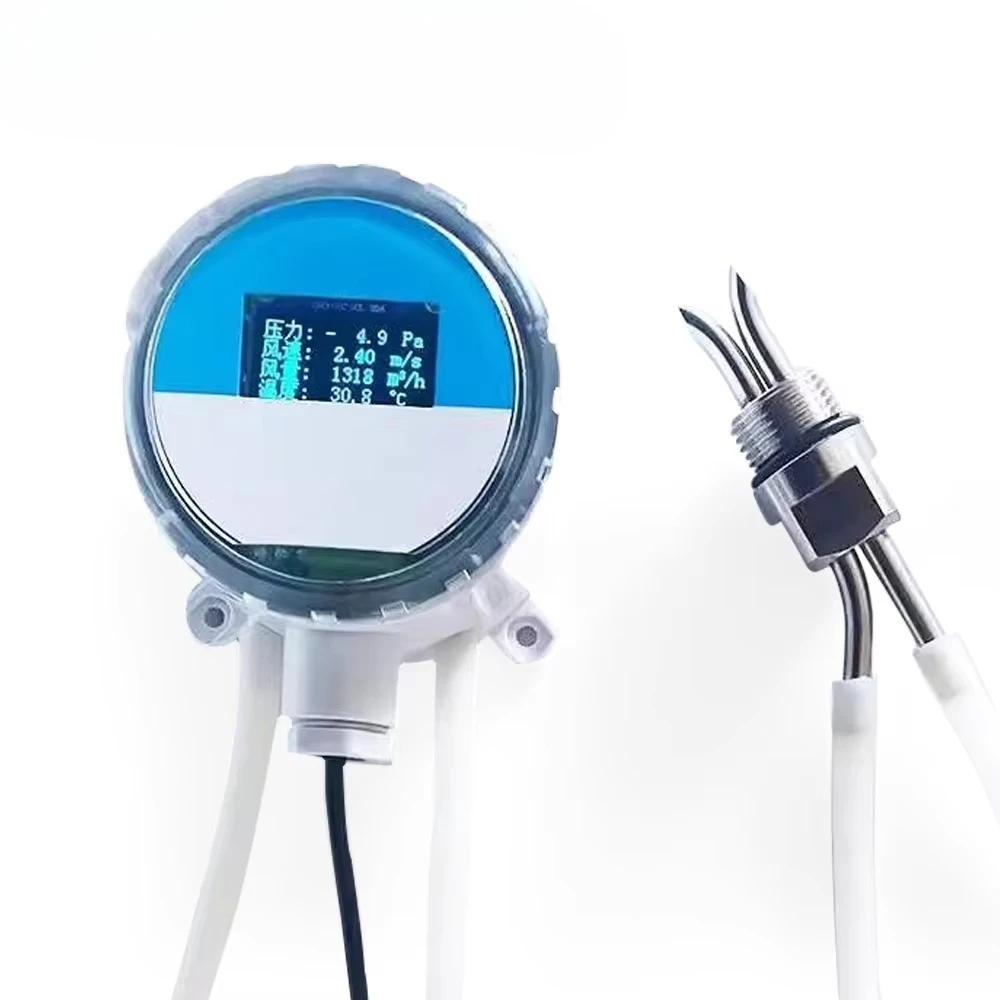 Wind Speed Anemometer Air Velocity Airflow Meter Digital Flowmeter  Sensor Air Flow Analyzer