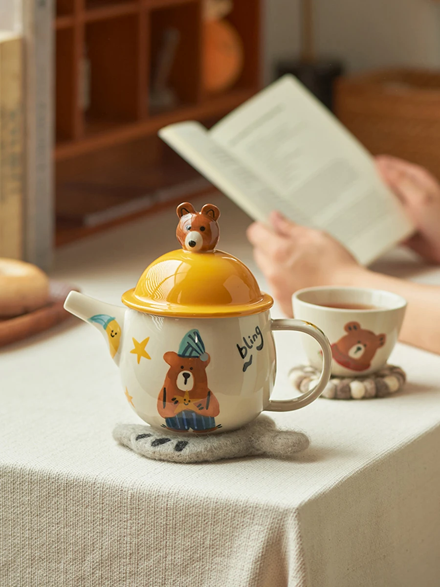 

Housewarming Tea Set Elegant & Practical Tea Pot with Accessories Perfect for New Home Wedding Gifts for Couples Bridesmaid Gift