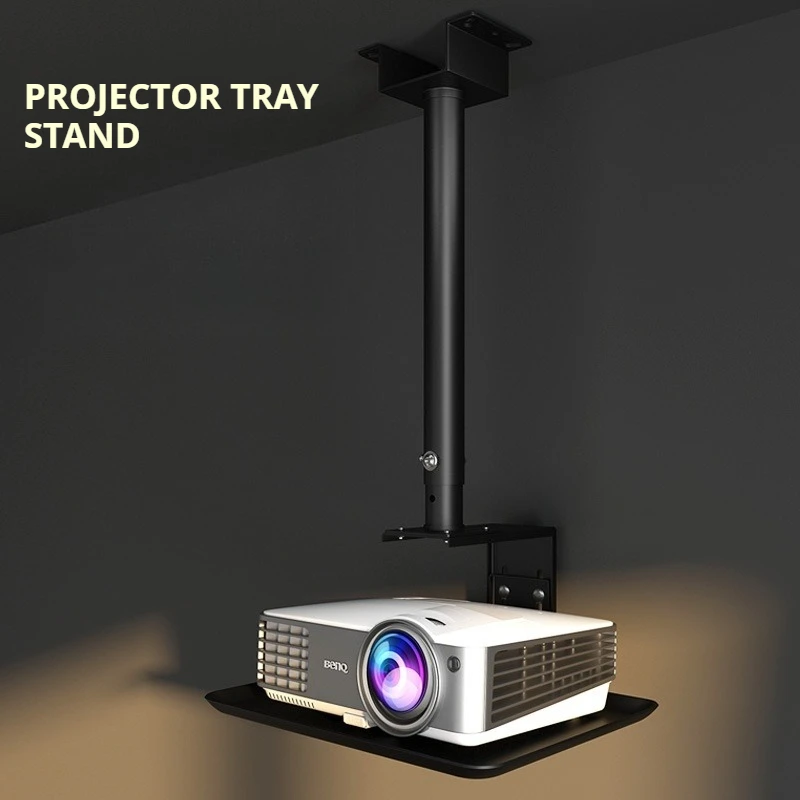 

Universal Projector Tray Hanger Stand for Epson BenQ Optoma Vidda Dangbei 4K 1080P Projector,Hide Line Home Bracket MAX 10KG
