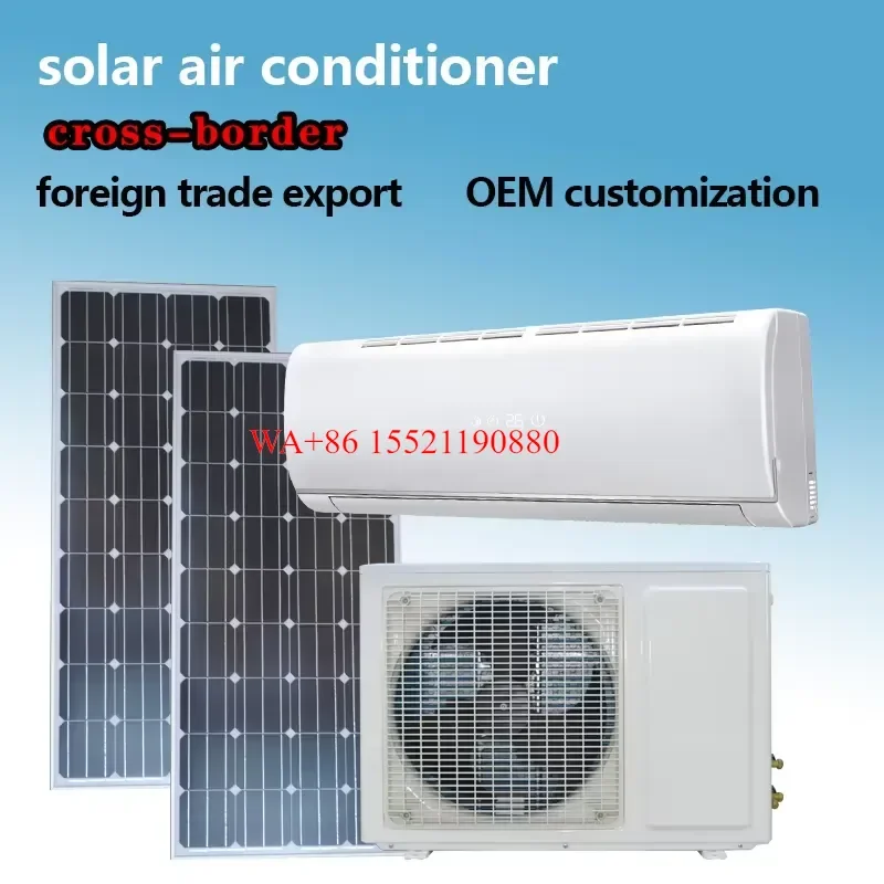 WMWMNU 12000 BTU DC Powered Solar Compatible Smart Air Conditioner for Household Use