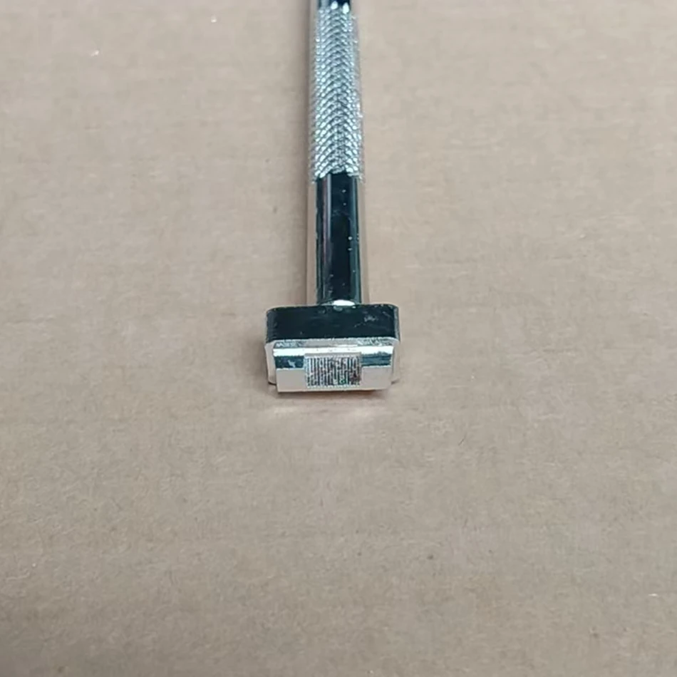 Leatherworking tools and hardware, precision steel engraving and embossing tools, woven pattern and lattice motif printing.