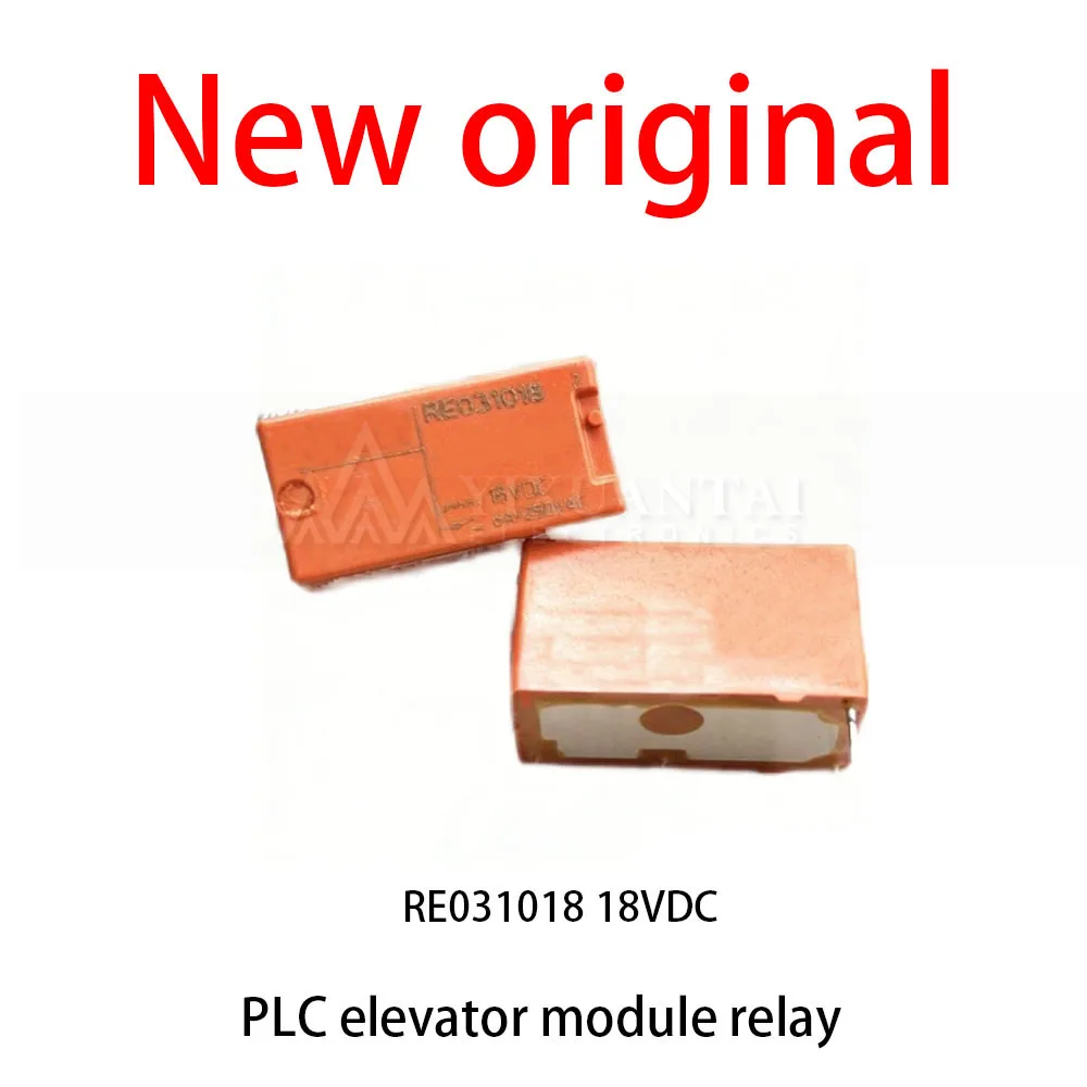 10Pcs/Lot New original RE031018 18VDC PLC elevator module relay