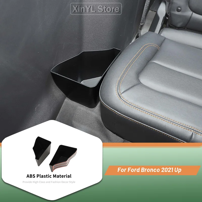 

Rear Seat Gap Storage Box – Organiser Suitable for Ford Bronco 2-Door 2021 Up– Car Interior Storage Accessory