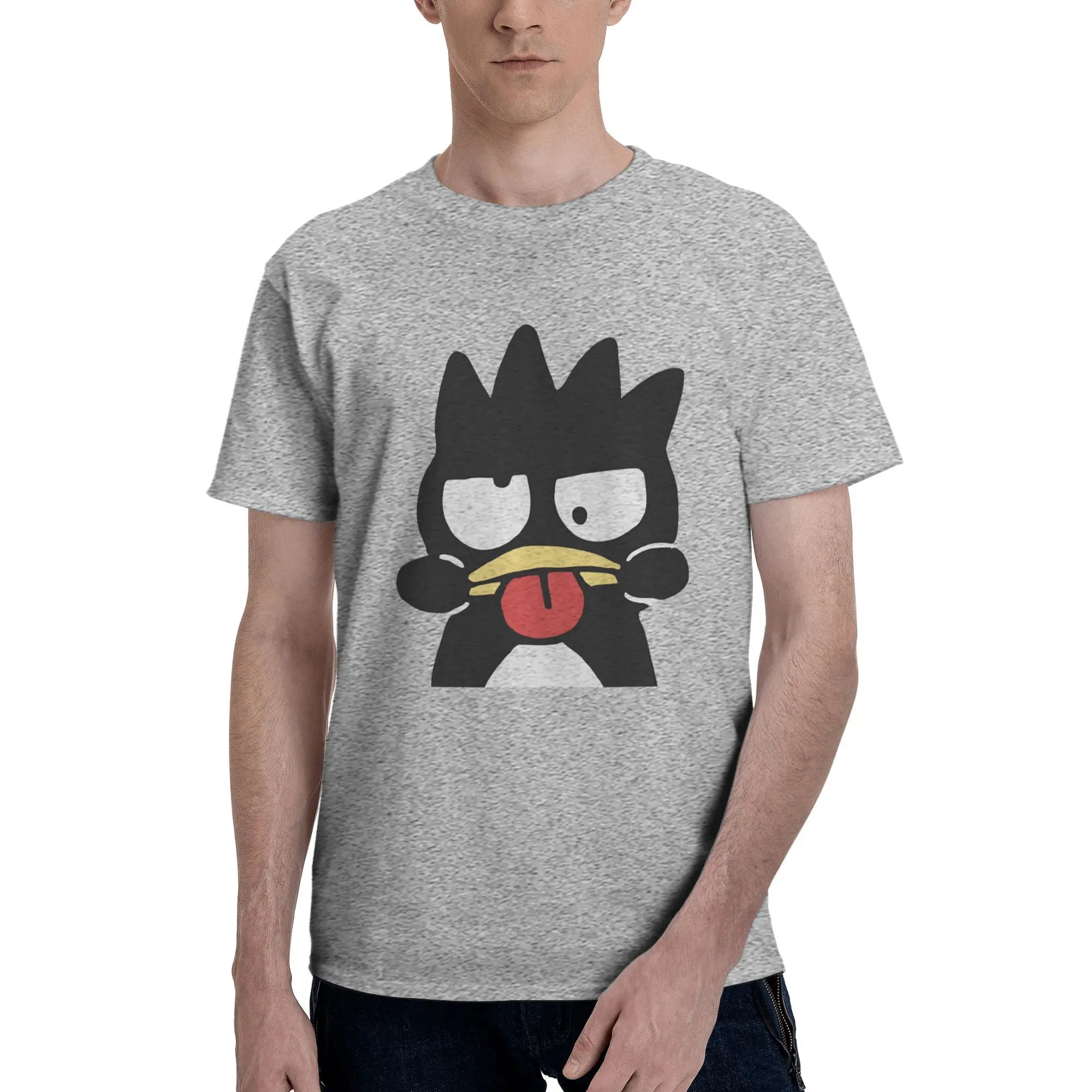 

Animes Bad Badtz Maru T Shirts Men Short Sleeve Cotton T-shirt Funny Tees Top Novelty Tshirt Gift