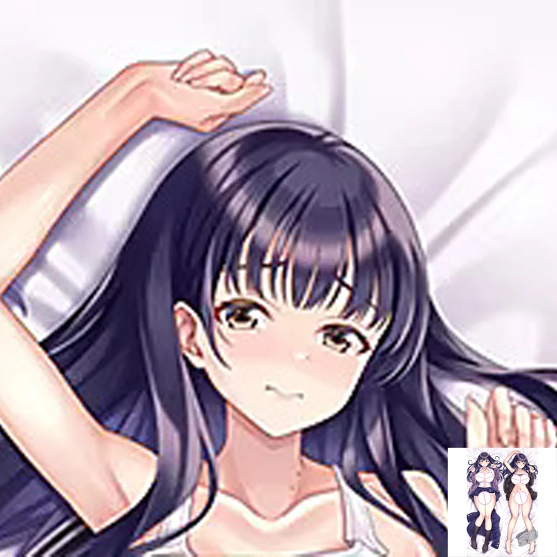 

Anime Dakimakura Pillow Case Fate Sexy and Busty Anna Yamada Double-Sided Halloween Decoration