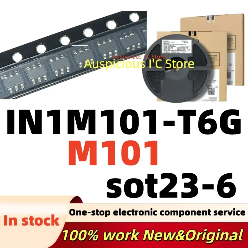 (2-5pcs) M101 IN1M101  IN1M101-T6G SOT23-6