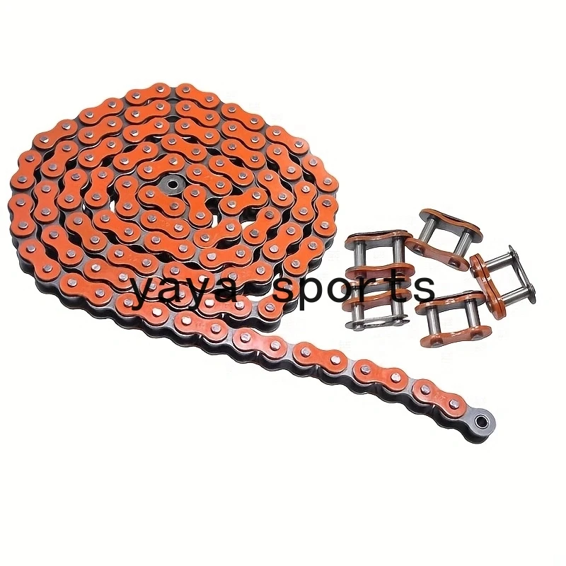 420-106L 428 120 Link Motorcycle Color Chain Master Driving Red Blue Green For High Race Pit Dirt Bike Monkey ATV Scooter Chains