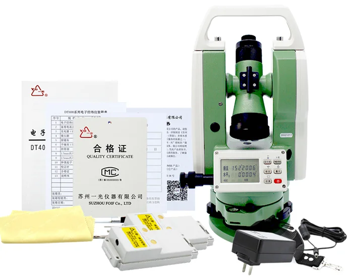 FOIF LP402L English Theodolite Laser Spot Focus Adjustable 150m Laser Theodolite