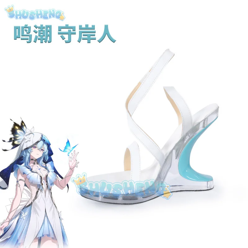 

Wuthering Waves Guardian Cosplay Game Anime Character Props Shoes Halloween Party for Men and Women