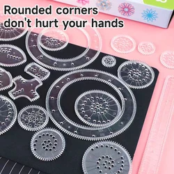 Children Funny Interlocking Gears Wheels Spirograph Drawing Toys Kids Creative  Drawing Toys Puzzle Early Education Toys Gift