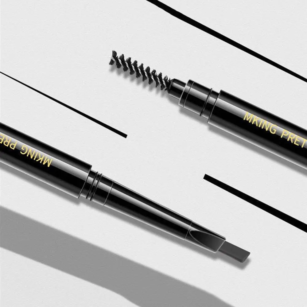 Rotating Makeup Tools Brow Enhancers Waterproof Double head Eyebrow Pen Brow Definer Brow Tint Tool Automatic Eyebrow Pencil