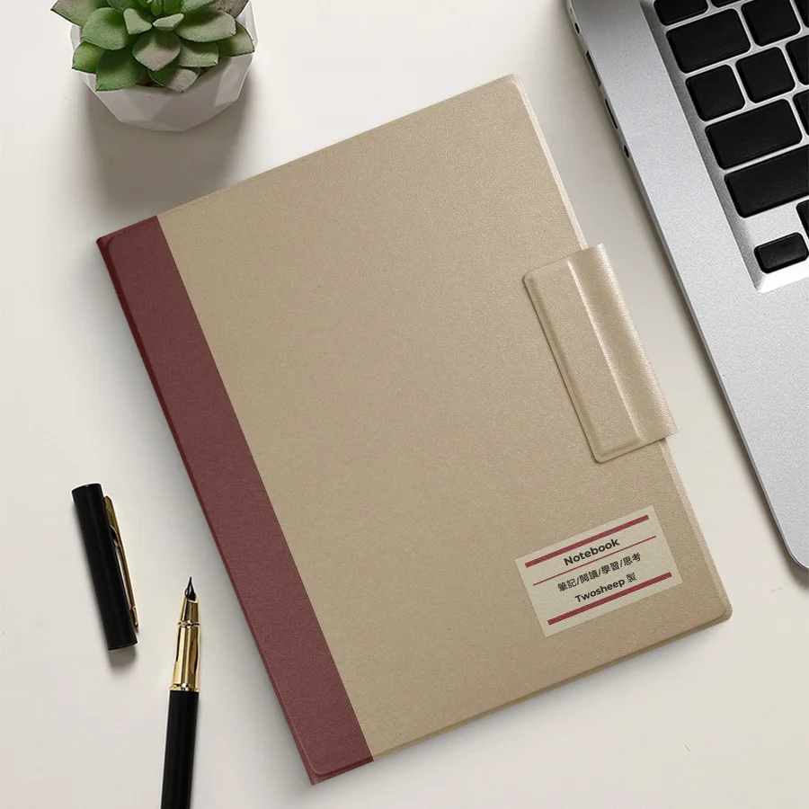 twosheep Klassisches Notizbuch mit magnetischem Kernetui, passend für Kindle Scribe 11 Zoll 2025 Scribe Colorsoft, Auto-Wake-Funktion, Stifthalter und Ständer – Detail 8