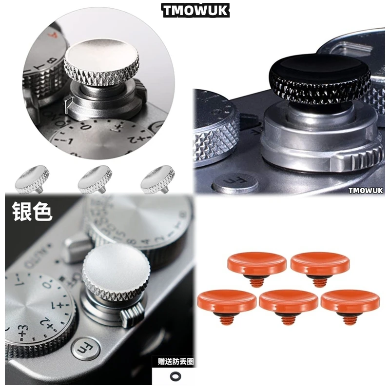 

For Nikon F3 F3HP DF FM2 F3, Reliable Metal Camera Buttons