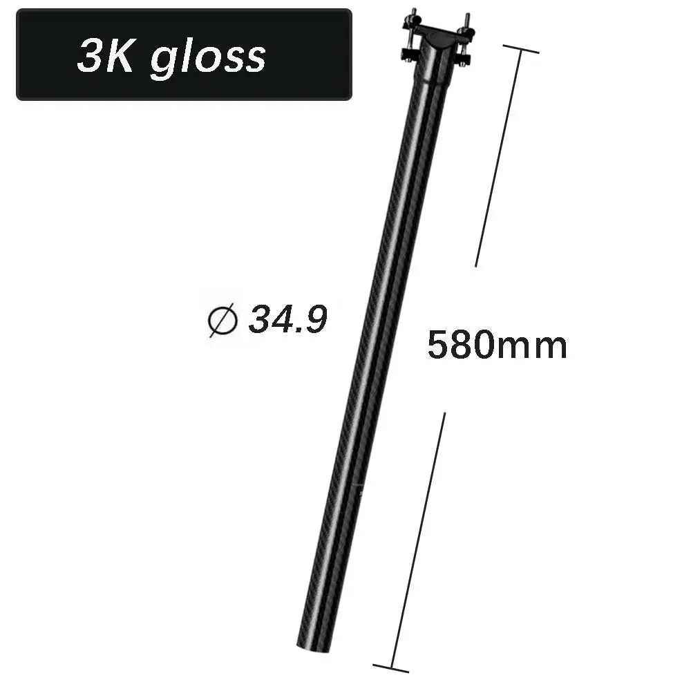 Klappfahrrad-Carbon-Sattelstütze 31,8 mm, modifizierte Gewichtsreduzierung für Klappfahrräder, C/P/T-Line, 33,9/34,9 mm Sattelstütze – Detail 12