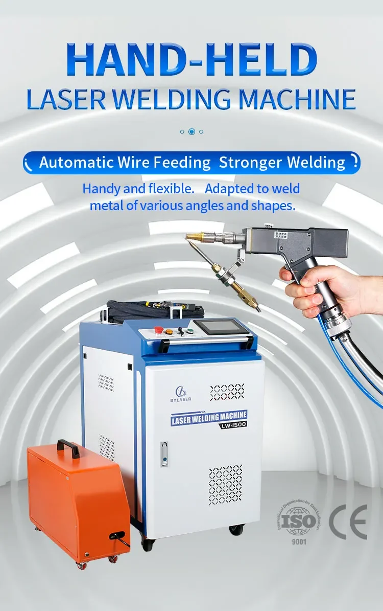 High Productivity Welder Fiber  Optic Welder Channel handheld  Welding Machine 1000W 1500W 2000W Mexico Japan Russia