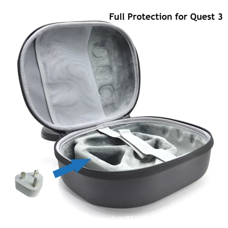 

For Meta Quest 3 Storage Bag Hard Carrying Case Compatible with Oculus/Meta Quest3 Anti scratch Carrying Case Box VR Accessories