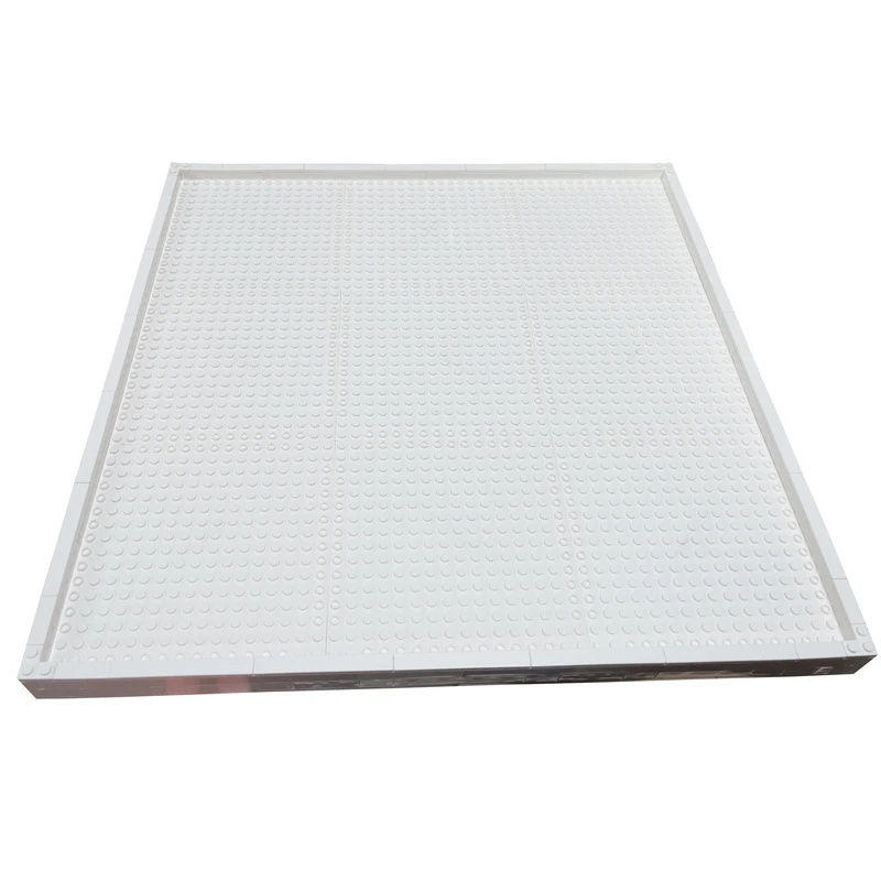 Pixel Art Malerei Weiß Fotorahmen Set Ziegel 4/3 16x16 Grundplatten Bausteine MOC Teile Spielzeug Kompatibel 31202/31204/65803 – Detail 22