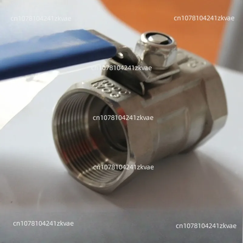 One Piece Ball Valve Internal Thread WCB/201/304/316 Inner Wire Ball Valve Switch with Lock 1PC