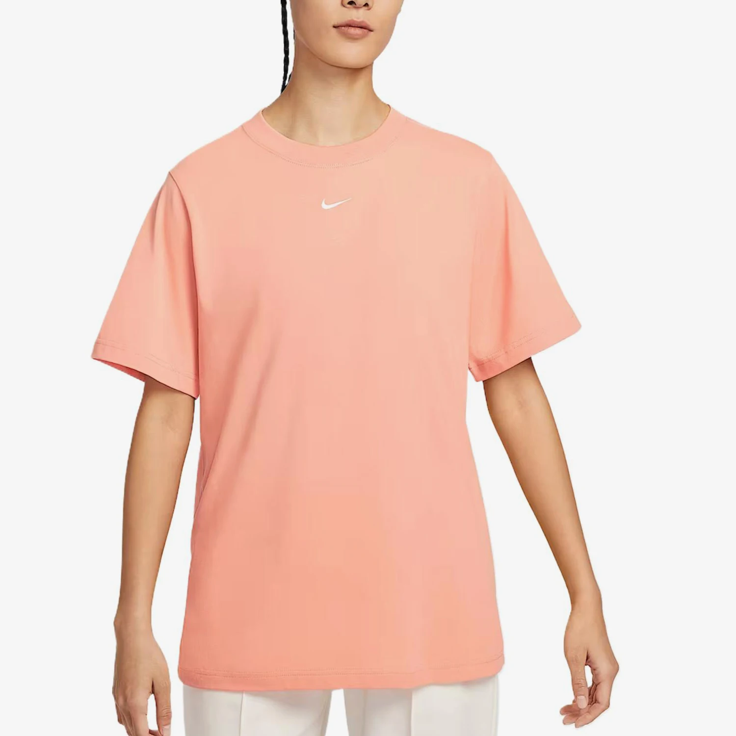 

Женская трикотажная спортивная футболка Nike Authentic 2025 Summer с круглым вырезом и короткими рукавами FD4150-844