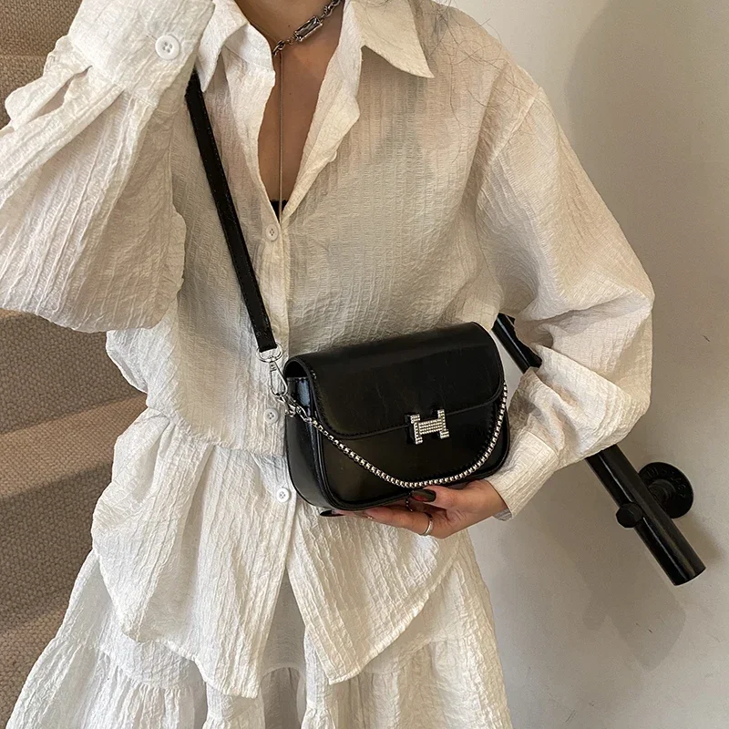 

Классическая однотонная сумка через плечо, высококачественный кожаный клатч, винтажная парижская модная сумка-тоут, дизайн большой вместимости