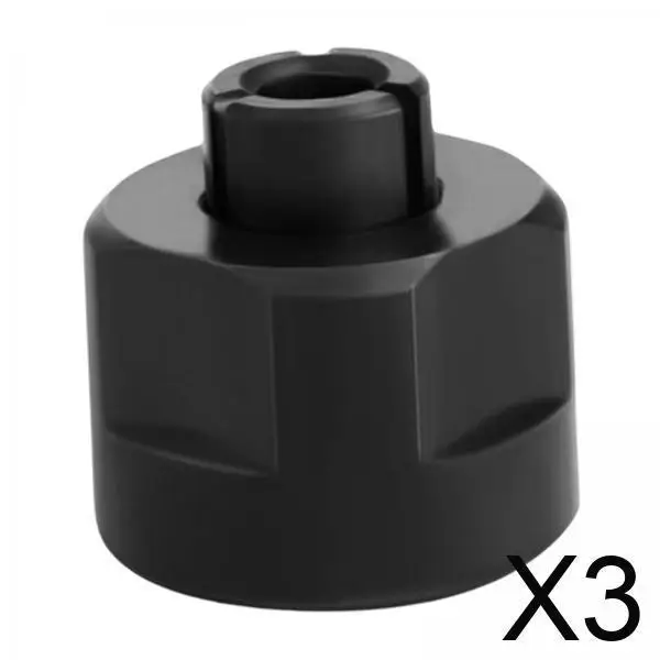 

3x Router Collet Chuck Reduction Sleeve High Precision for Electric Router 12.7mm