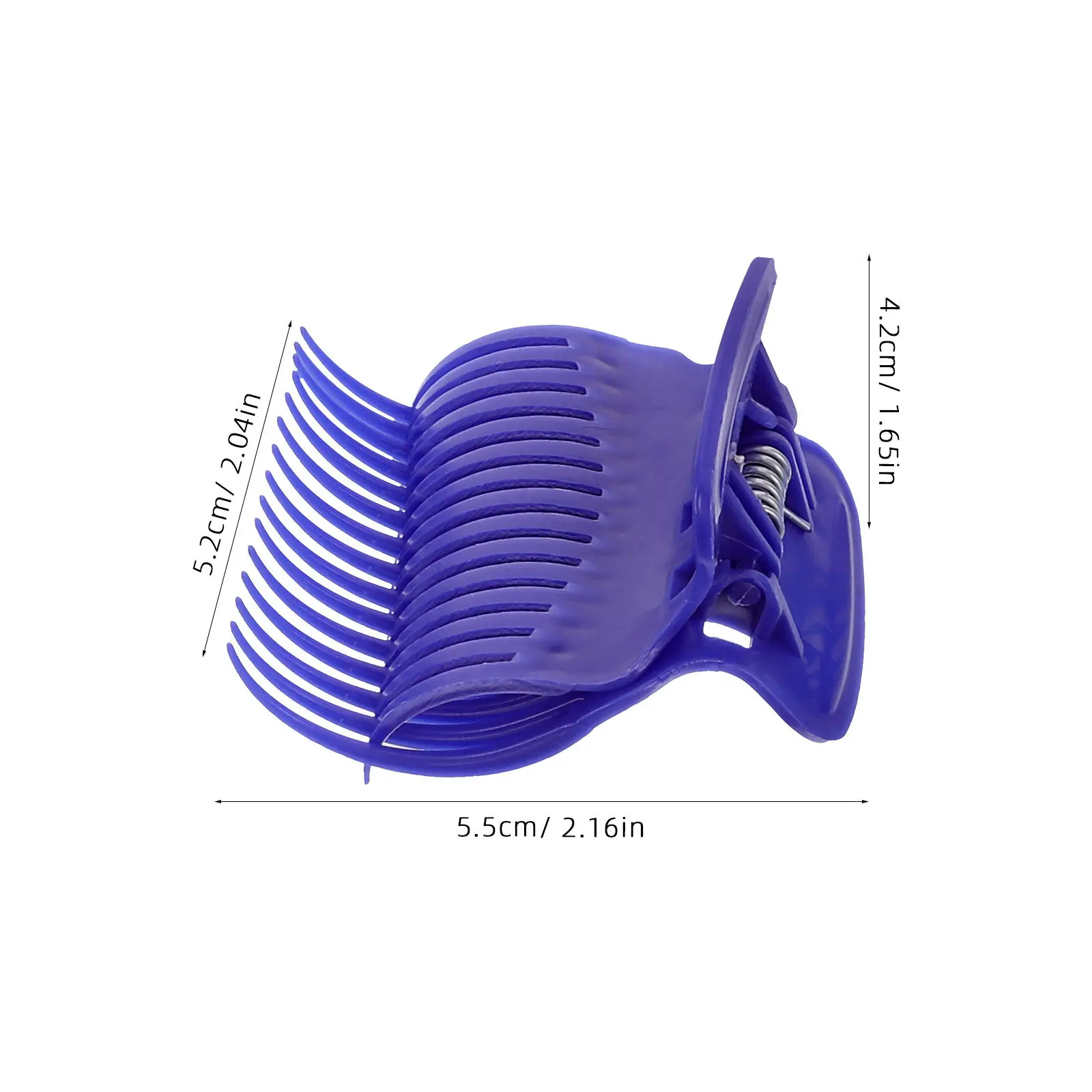 8Pcs Hot Roller Clip Hair Curler Claw Clip Replacement Section Styling Jaw Claw Clips for Hair Salon Home DIY Heated Roller