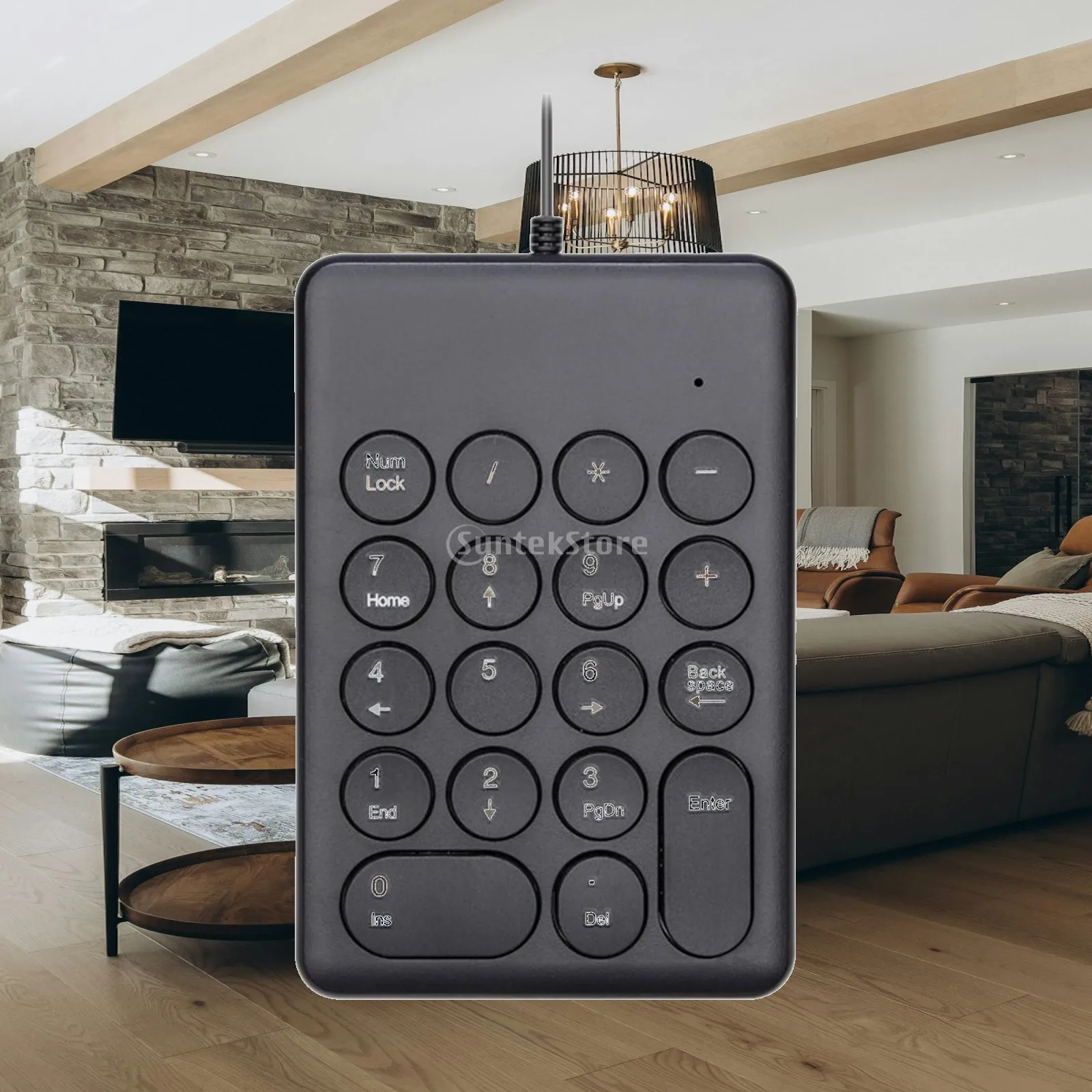 USB 18 Keys Numpad Keyboard for Financial Accounting Multifunctional Stylish