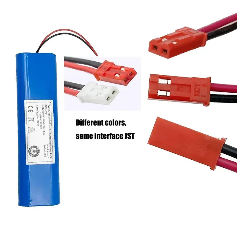 

2025 Original lithium battery For Ilife Zaco V3s V5s V8s Ecovacs DF45 DF43 V3 X3 V50 V55 V5Lpro 14.4V Robot Vacuum Cleaner parts