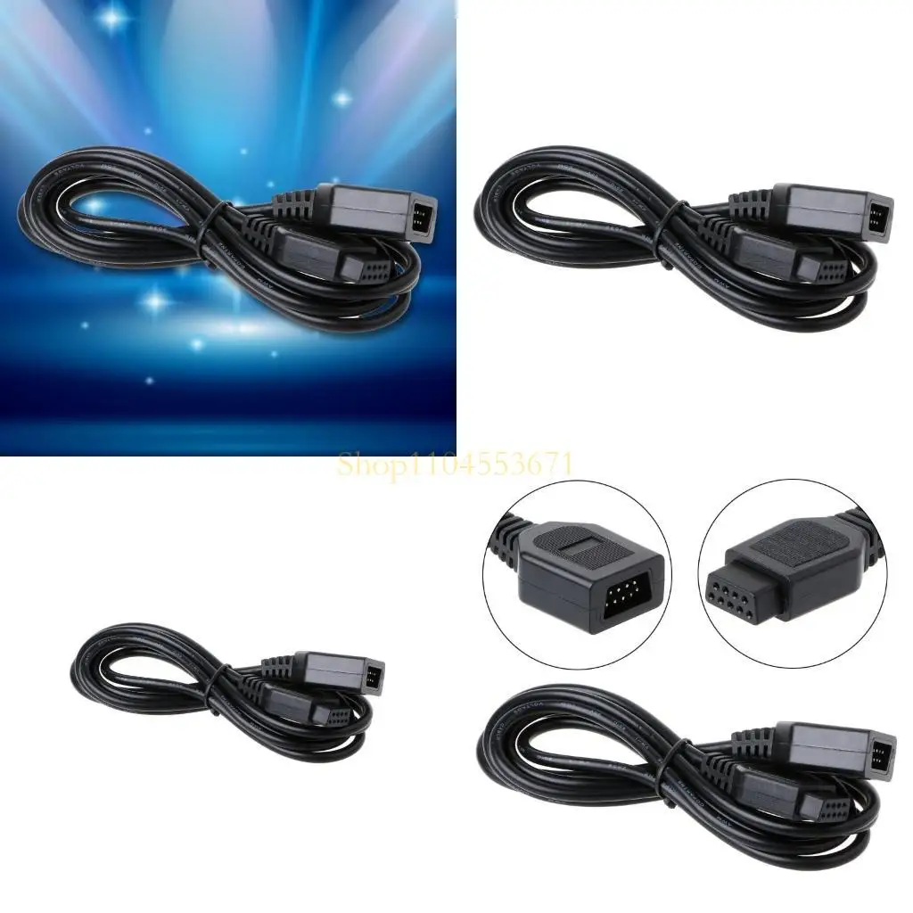 Best Seller 1.8 Meters 9 Pin Controller Extension Cable Connection Wire Line for Genesis 2 Generation Gamepad Joystick