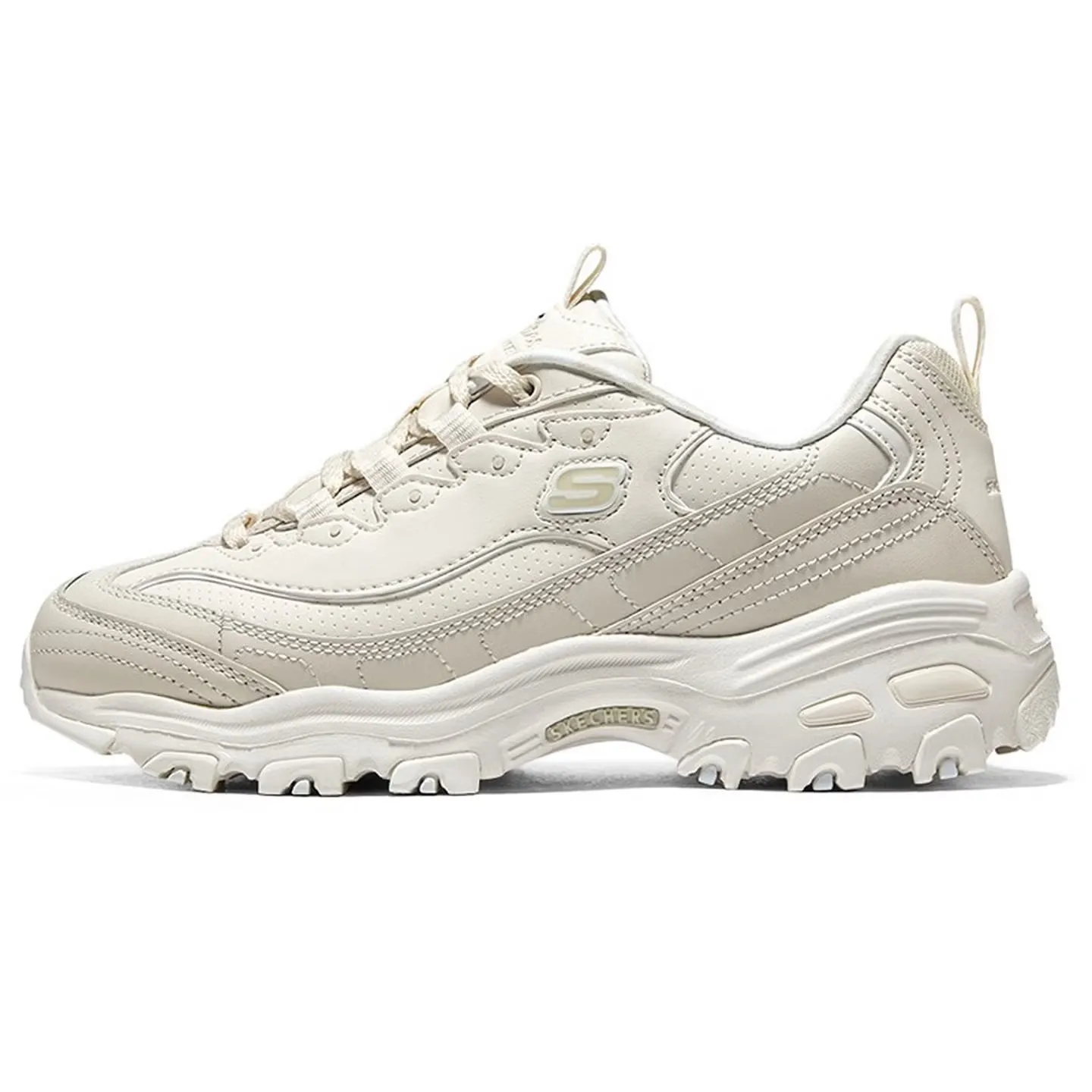 Skechers Women's Soft-Soled Panda Shoes Casual Shoes Height-Increasing Dad Shoes Sneakers 149227-Ofwt