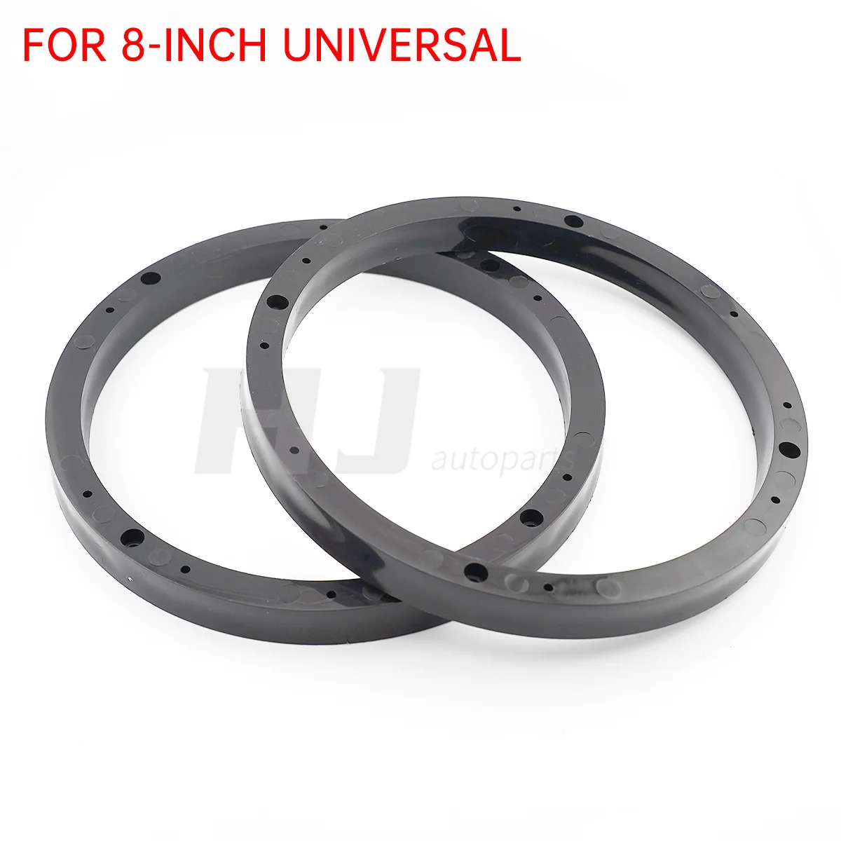 2PCS 8 Inch Universal Car Speaker Mount Pad Mat Spacer Plastic Mat Rings Audio Sub Woofer Horn Bracket Holder Adapter Washer