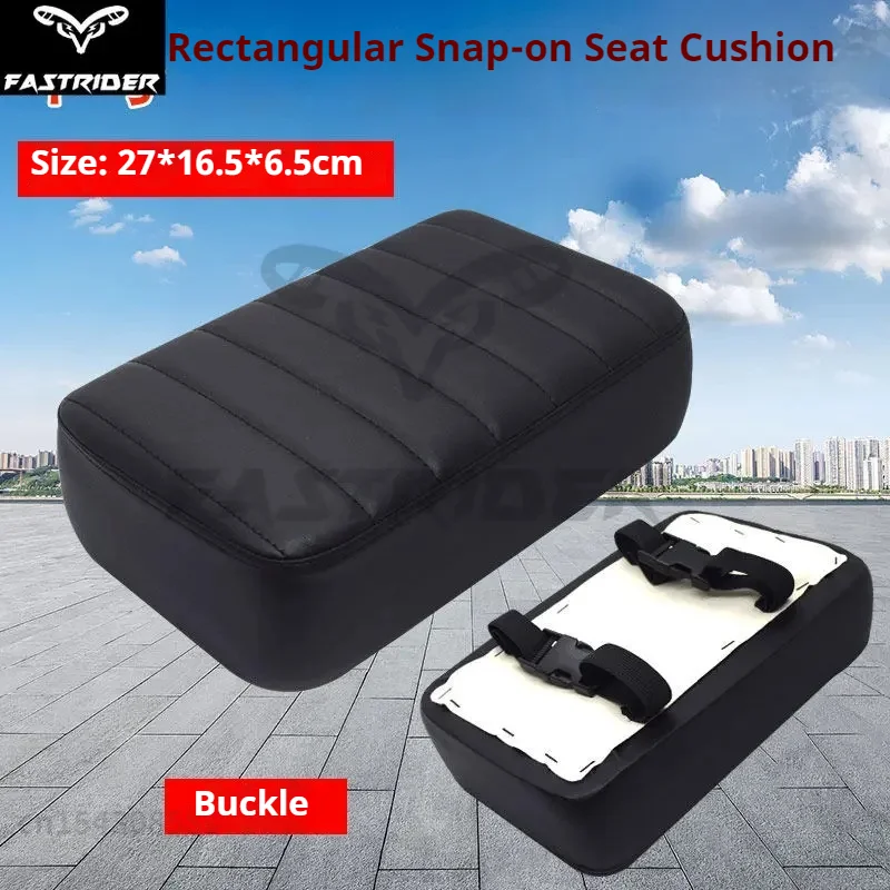 Bicycle Rear Seat Cushion MTB Passenger Seat Cushion Soft Thickened Sponge Widened Enlarged and Lengthened Universal 자전거 안장