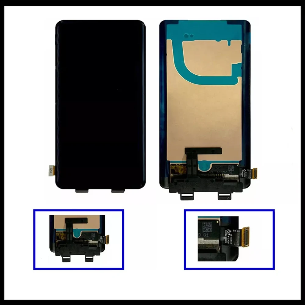 Factory New For One Plus 7Pro 1+7T Pro Ultra HD LCD Display Touch Screen Digitizer Assembly Replacement For OnePlus 7 Pro LCD