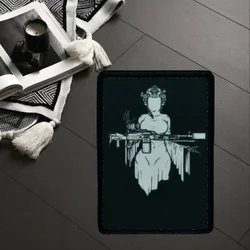 Ghost Woman Patch Tactical Military Morale Badge Hook and Loop Backpack Clothing Decorative Accessories Sticker Armband
