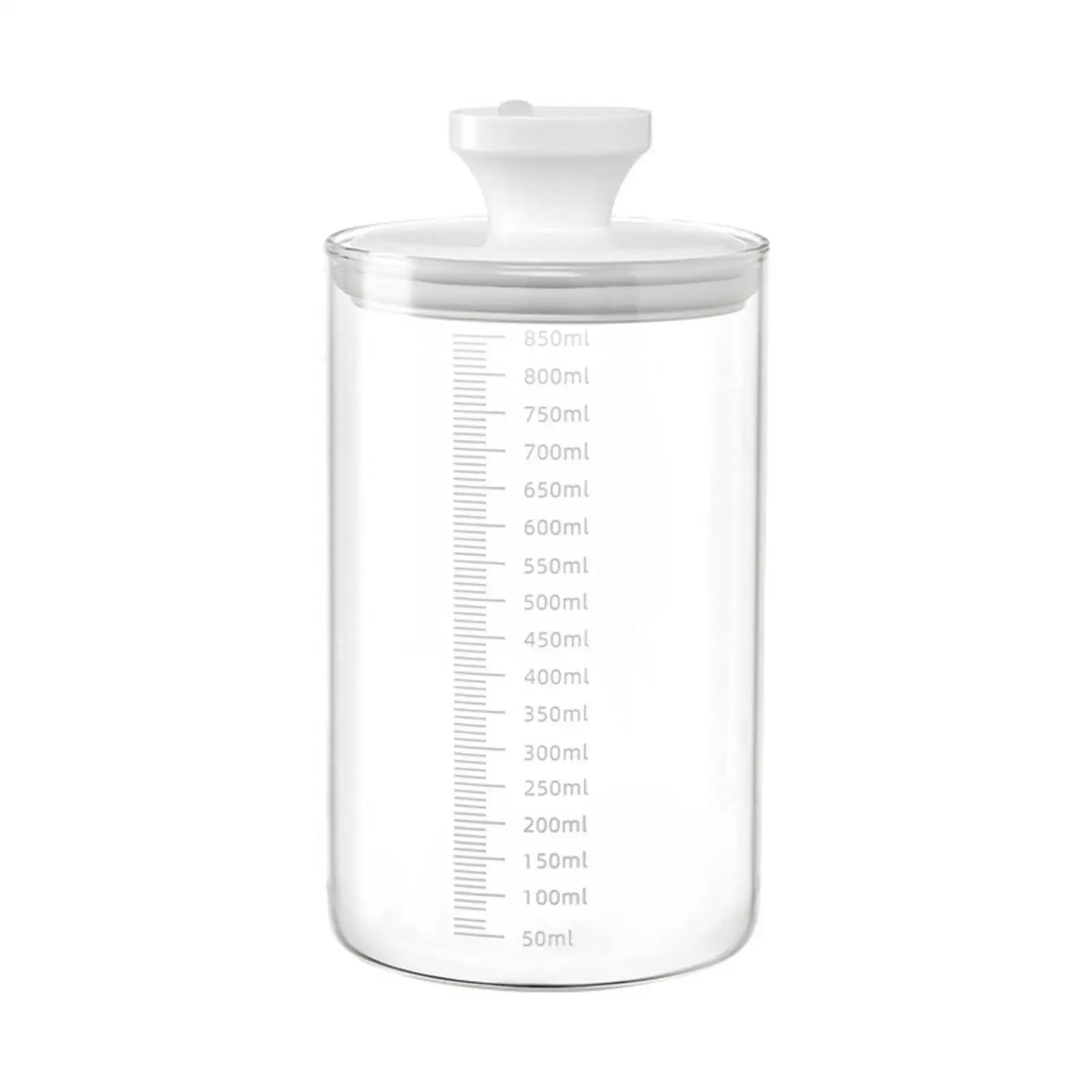 Kitchen Kitchen Glass Storage Jar Vacuum Sealed Airtight Container with Lid Clear Canister for Coffee Beans Tea Leaves Dried Herbs - Aliexpress Deal