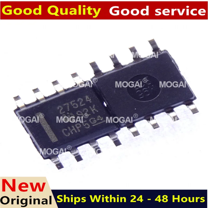 (5-10piece)100% New 27524 27524A UCC27524 UCC27524A UCC27524DR UCC27524ADR sop-8 Chipset