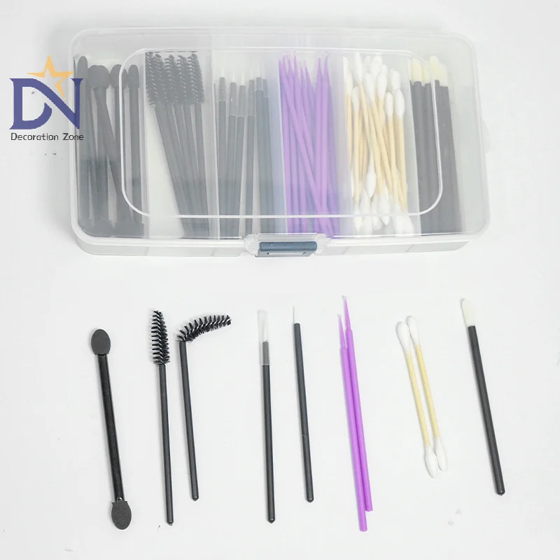 

Versatile 5/6 Square Compartment Box for Jewelry, Beads and Pearls, Transparent Design