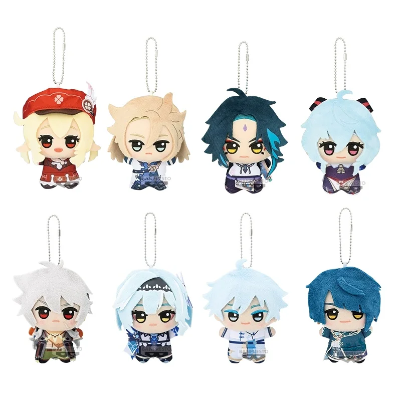 

В наличии: Брелок-кукла Genshin Impact с плюшевой текстурой, выпуск 2, милый аниме-персонаж, коллекционная игрушка, украшение, подарок