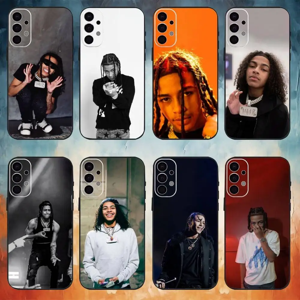 

DD O-Osama Rapper Phone Case For Samsung S25,S24,S21,S22,S23,S30,Ultra,S20,Plus,Fe,Note,10,9,5G Black Cover